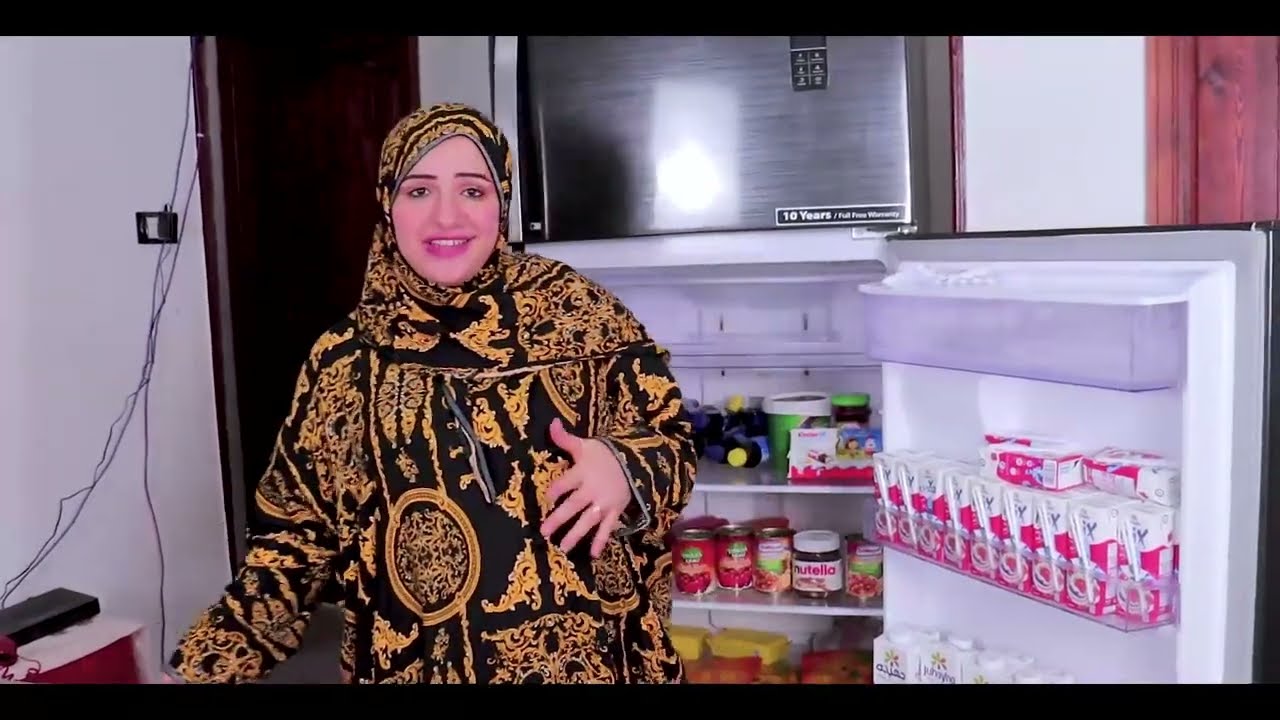 مليت ثلاجتي من خيرات رمضان وبقى فيها (اجمل الحاجات 😍)