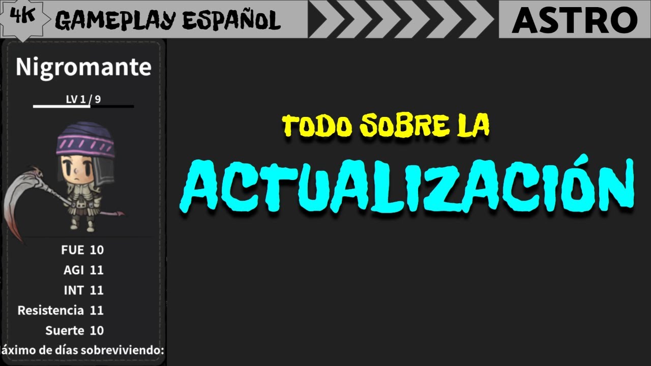 RESOLVIENDO DUDAS Y NUEVA ACTUALIZACIÓN  -THE WILD DARKNESS- GAMEPLAY ESPAÑOL