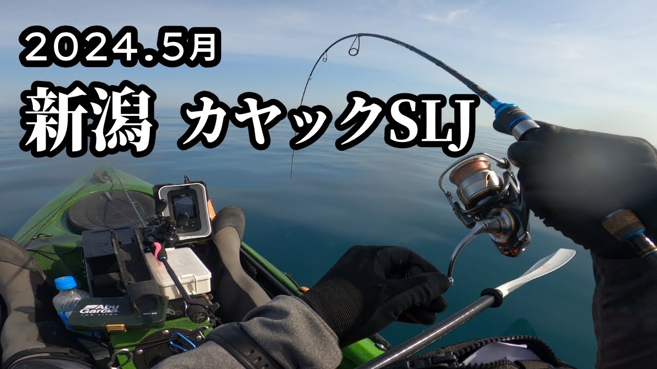 【カヤックフィッシング】SLJ＊何かと釣れる5月の新潟