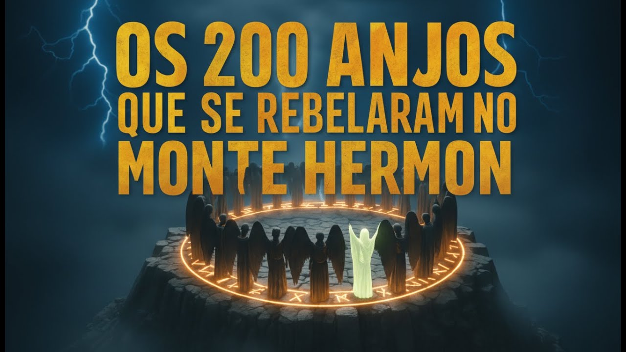 A HISTÓRIA QUE FOI CENSURADA POR SÉCULOS: OS 200 ANJOS QUE SE REBELARAM NO MONTE HERMON