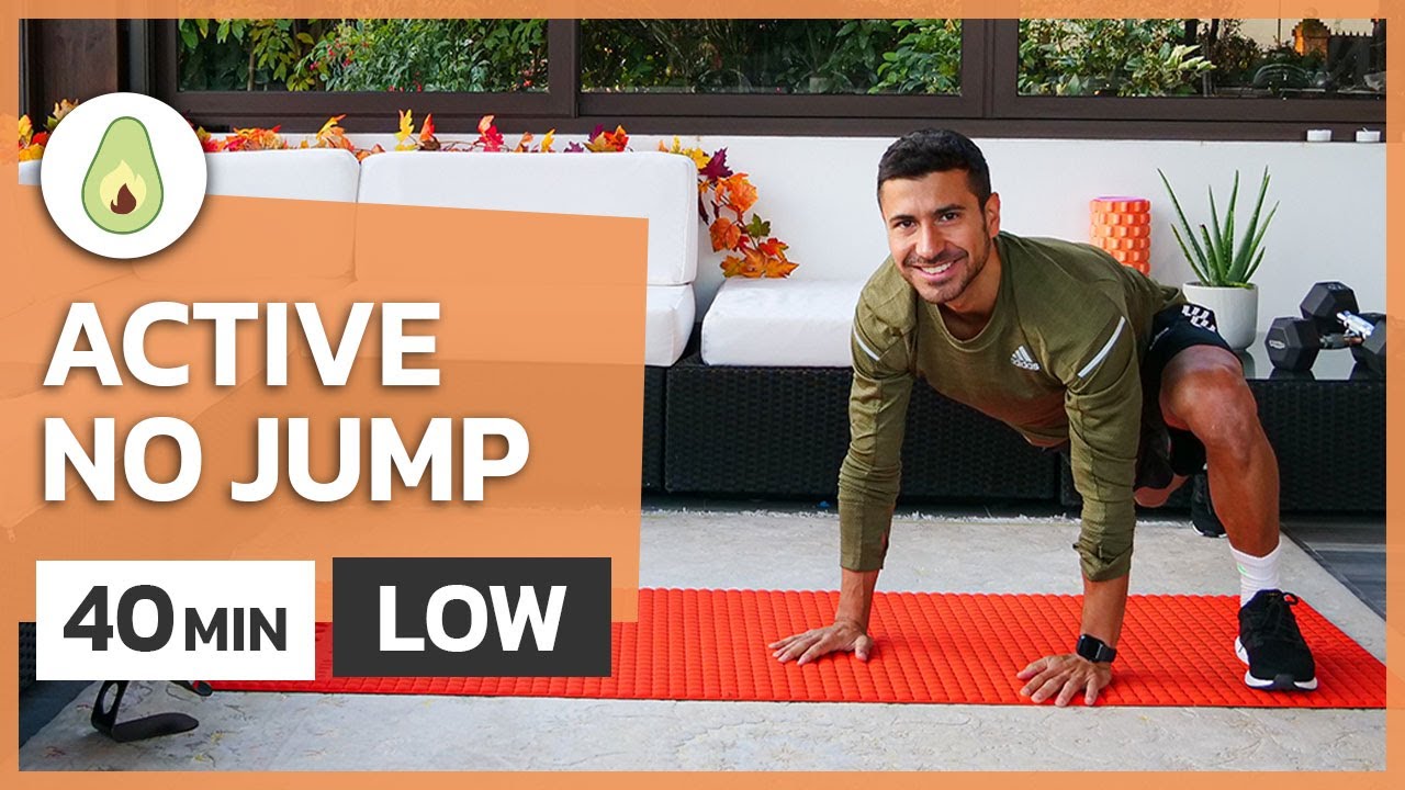ACTIVE NO JUMP workout total body - 40 minuti |  Cotto al Dente