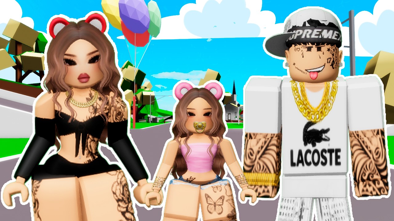 ME ADOPTA una FAMILIA PILCHERA en BROOKHAVEN 😎 Roblox