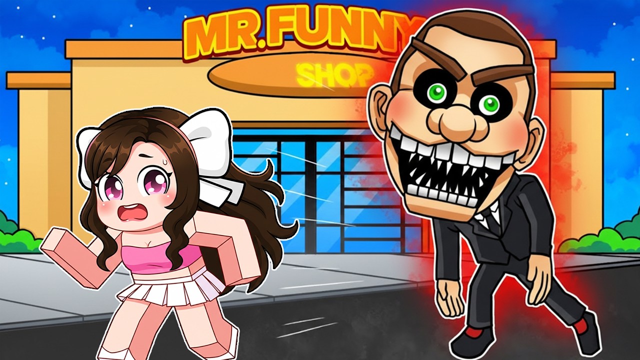 Roblox'ta MR.FUNNY'NİN OYUNCAK MAĞAZASINA ASLA GİTMEYİN !!