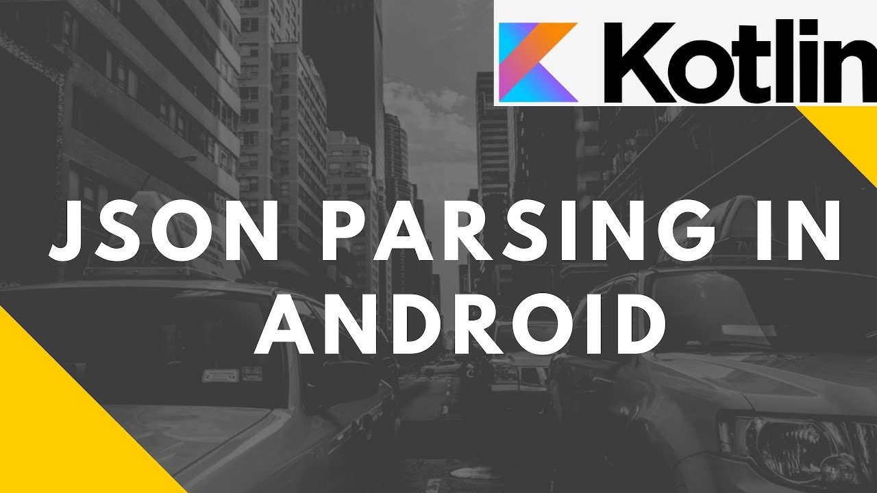 JSON Parsing in Android (Kotlin) | Advanced Mobile Programming | Bsc I.T.