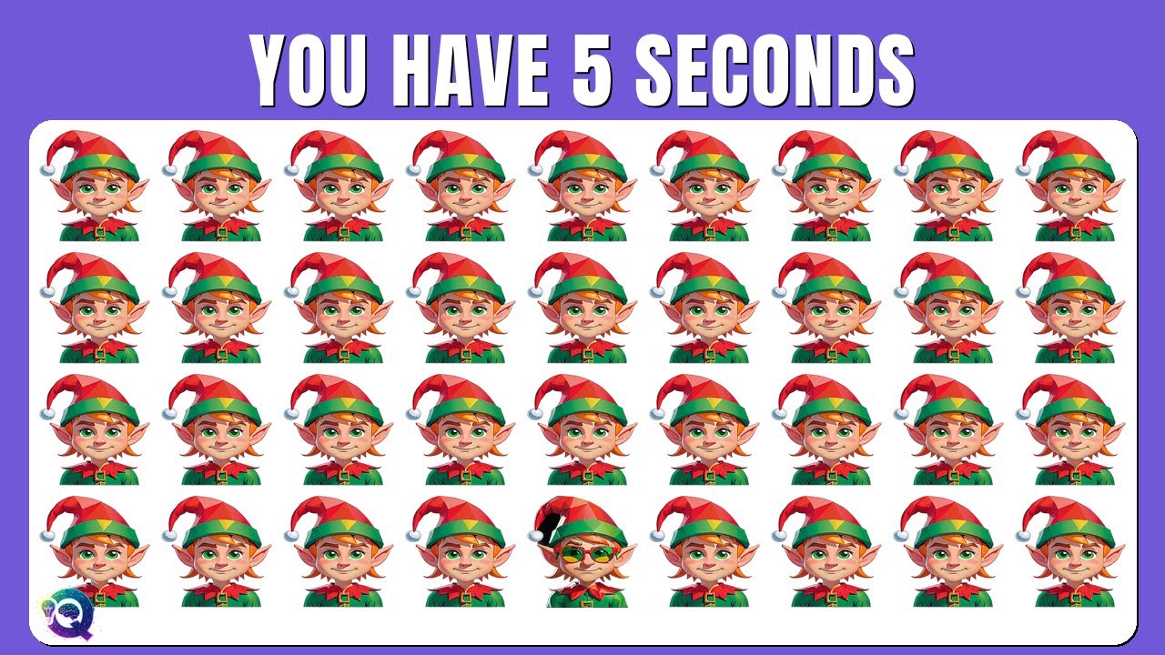 Find the ODD One Out - Christmas Celebration 🎄☃️🎅🎁 | Easy, Medium, Hard - 42 Fun Levels | Quizity