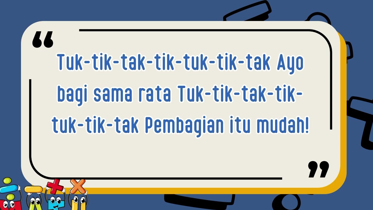 Ice Breaking Matematika Tema Pembagian Lagu Naik Delman Kelas 3 MI/SD