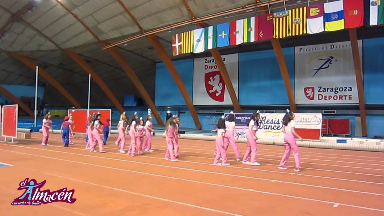 Campeonato Hip Hop en Zaragoza. Certamen de Primavera. Grupo medianos Escuela de baile el Almacén