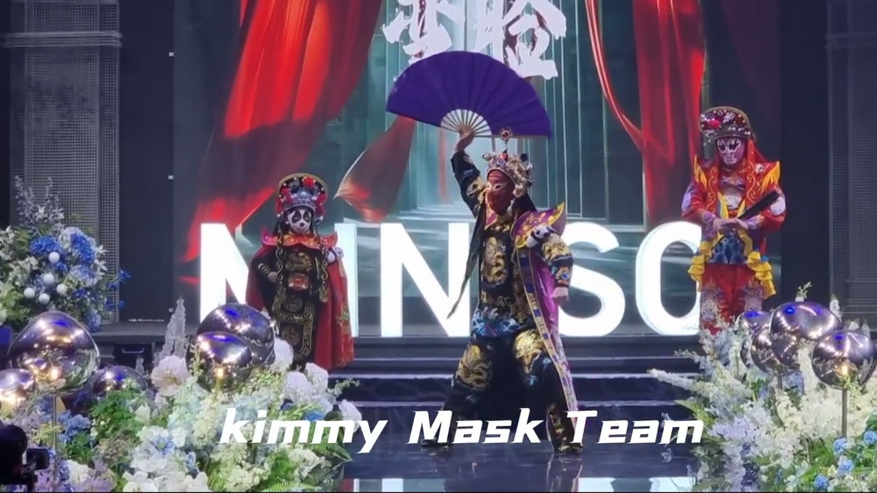 Mask changing performance kimmy mask  team Malaysia
