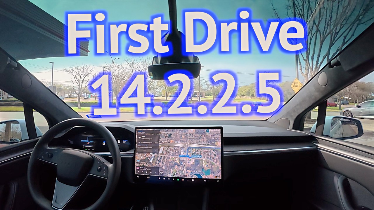 Tesla FSD v14.2.2.5 Model X Plaid: Flawless Construction Zone Hands-Free (No Edits)