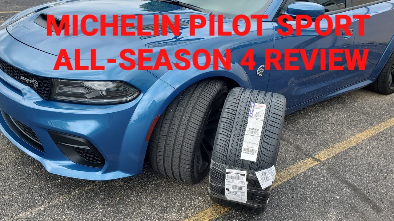 ОБЗОР ШИН MICHELIN PILOT SPORT ALL-SEASON 4 ДЛЯ DODGE CHARGER SRT HELLCAT WIDEBODY. #dodge