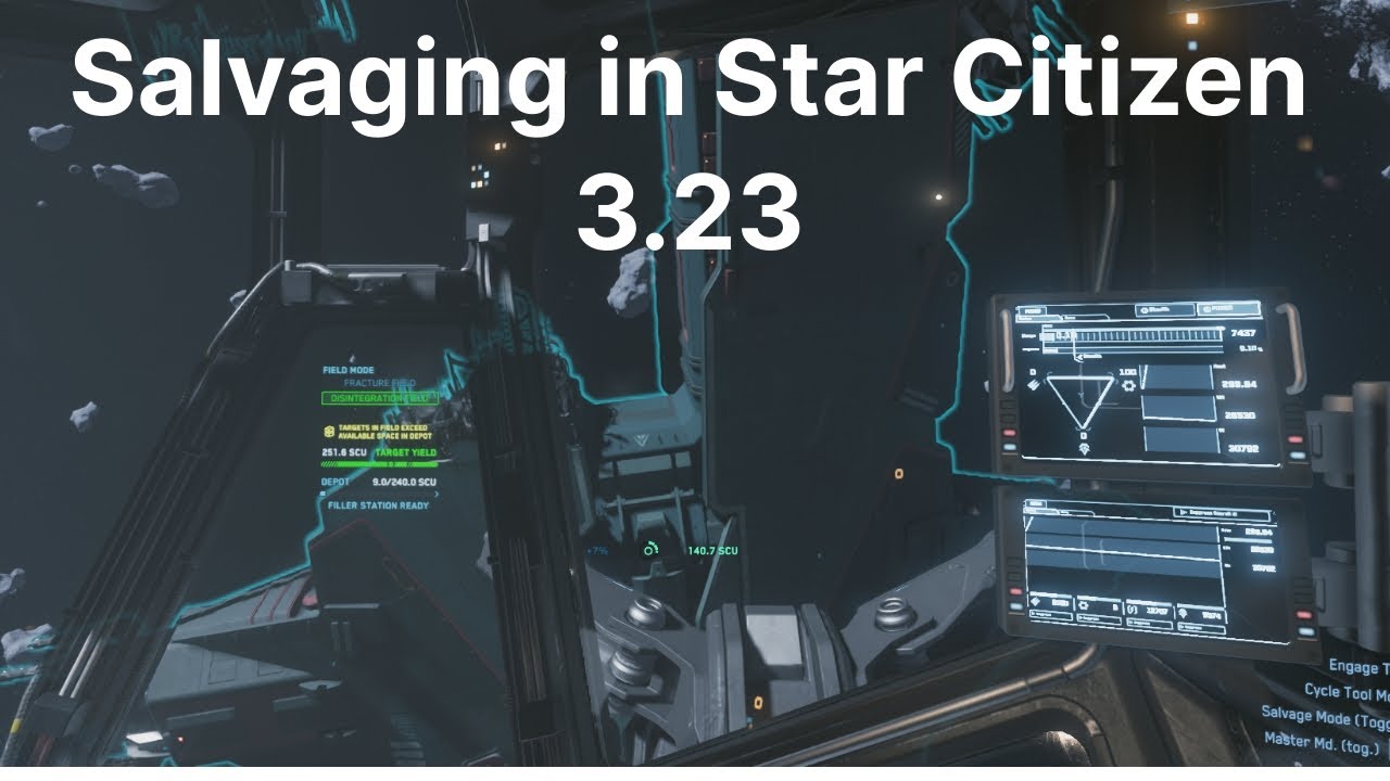Salvaging in Patch 3.23, Star Citizen