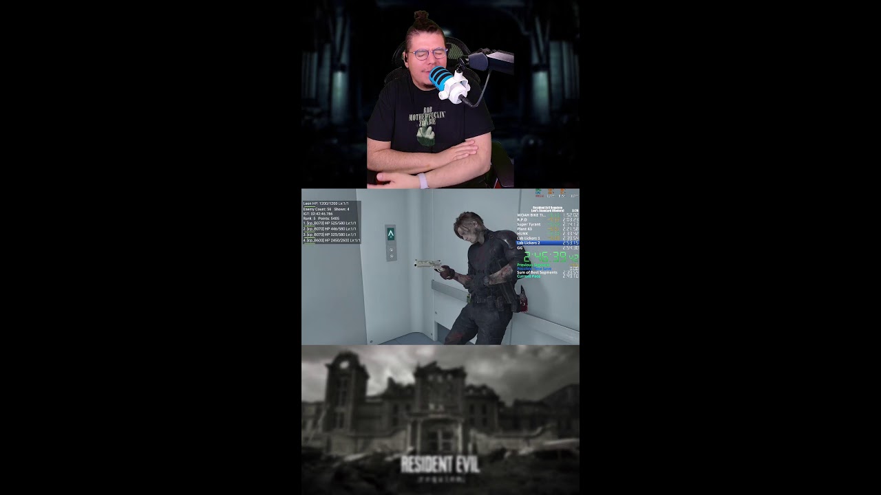 RE REQUIEM w/ CRKD Guitar Controller | SPEEDRUN Routing!! Hatchet/Knife/HG ONLY!!