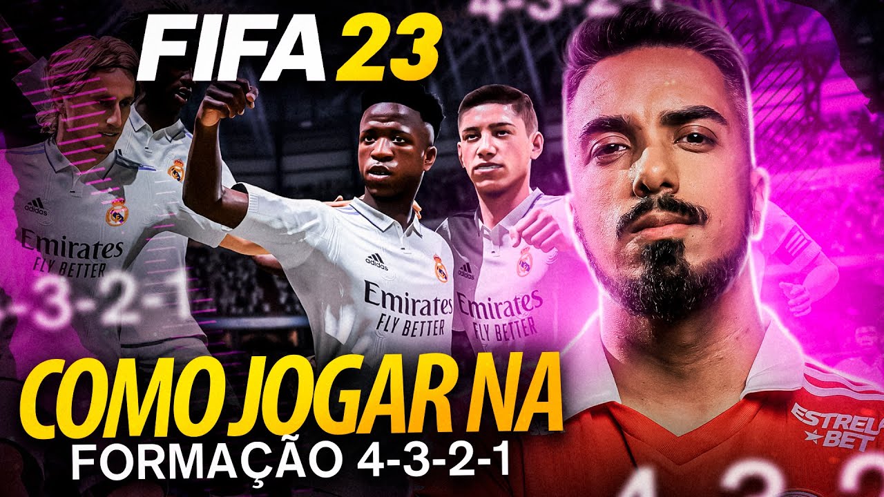 FIFA 23: COMO JOGAR NA FORMAÇÃO 4321 🧠 - DICAS DE JOGO IMPORTANTES!