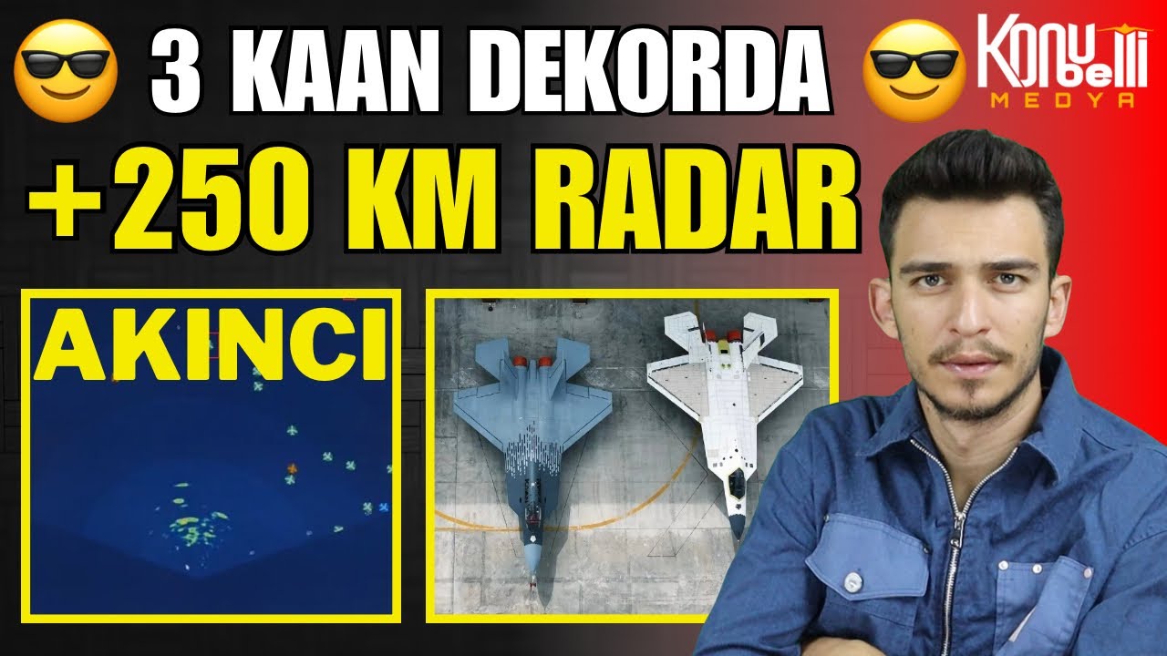 3 KAAN Yan Yana Hangardan Çıktı !! AKINCI +250 KM MURAD'I AÇTI ! KANADA SİHA MI İSTİYOR ? :)