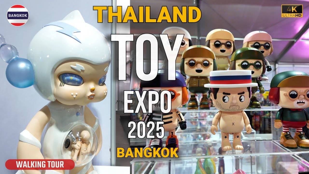 🇹🇭 4k Thailand Toy Expo Rare Collectible Figures in Bangkok | For True Collectors You Can`t Miss