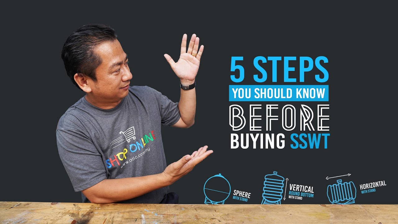 5 Important Steps that You Should Know before Getting Your First Stainless Steel Water Tank