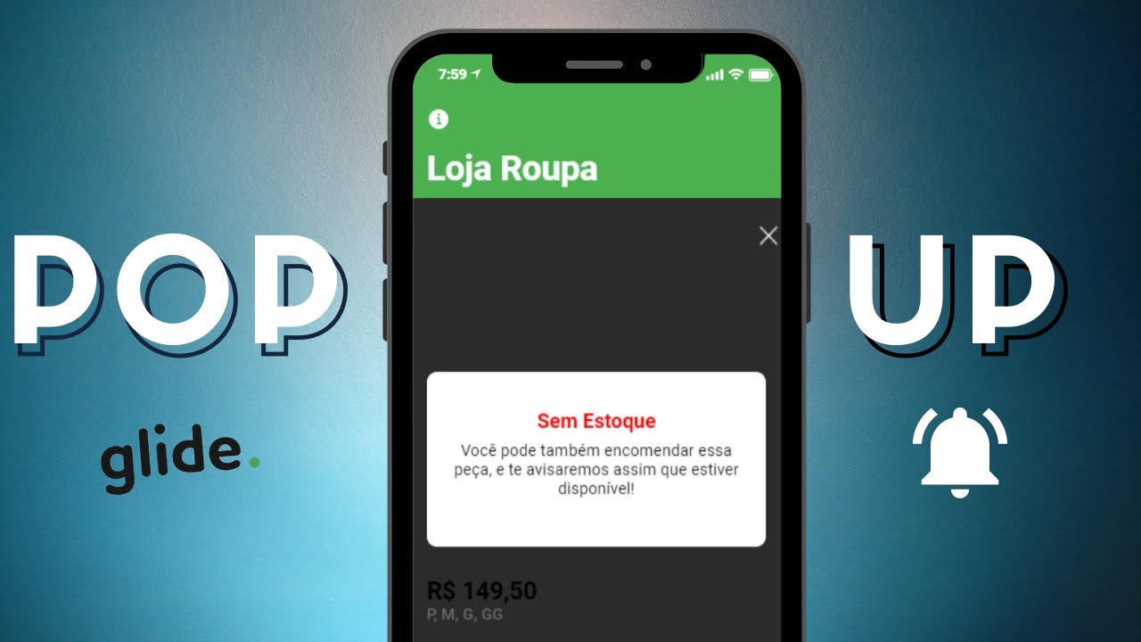 POP-UP NO GLIDE + 1 Super Novidade! 😱