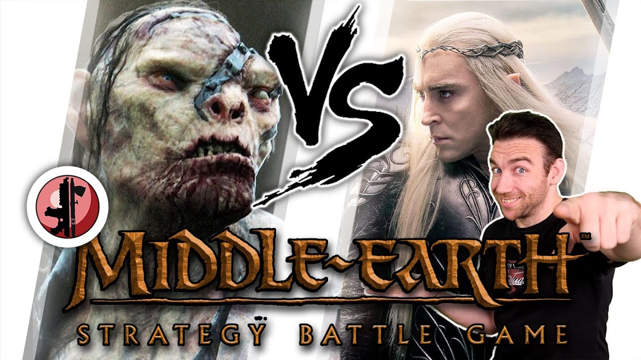 Seigneur des Anneaux 2 VS 2 - Légion d'Azog / Nécromancien VS Thranduil / Mont de Fer