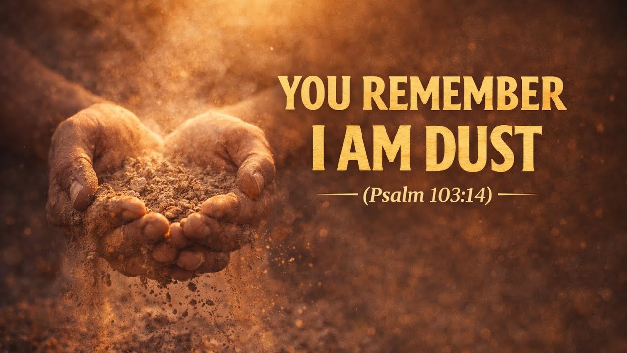 You Remember I Am Dust (Psalm 103:14) | Mercy Over Dust | Christian Worship Song