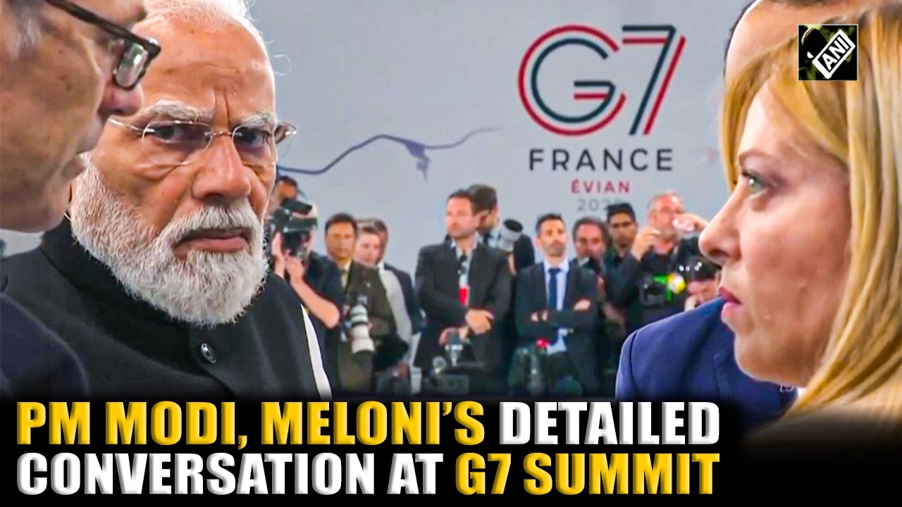 Must Watch Video! Prime Minister Modi, Italian PM Meloni&rsquo;s detailed conversation at G7 Summit