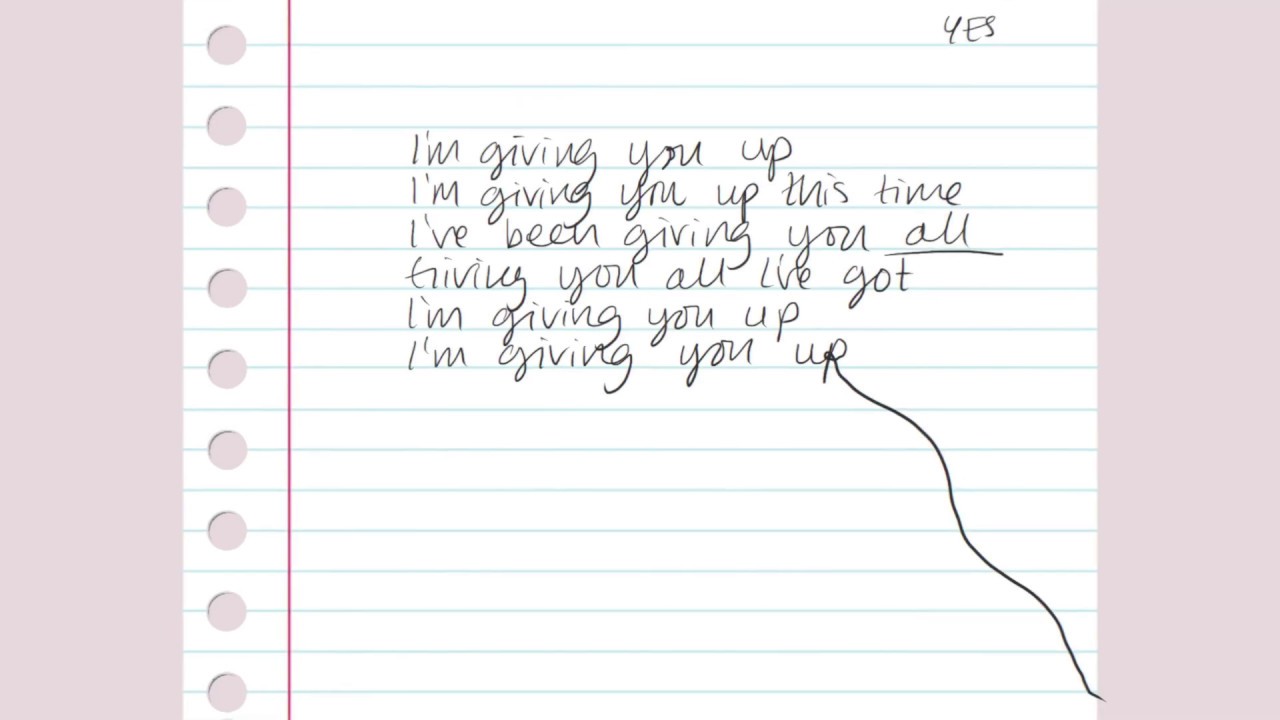 Giving You Up - Maria Mathea