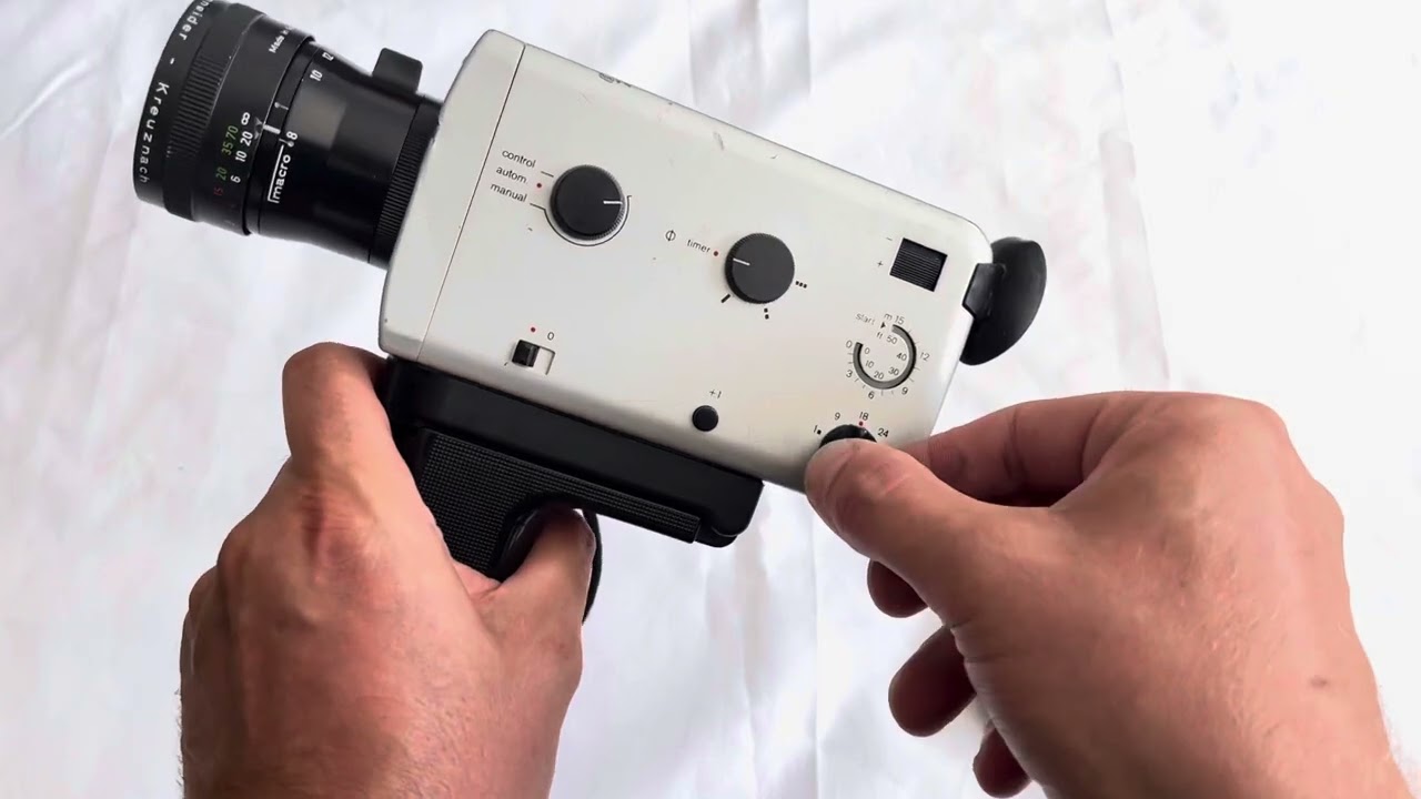Braun Nizo 148 macro super 8 camera film testing + loading film | For sale + free WW shipping