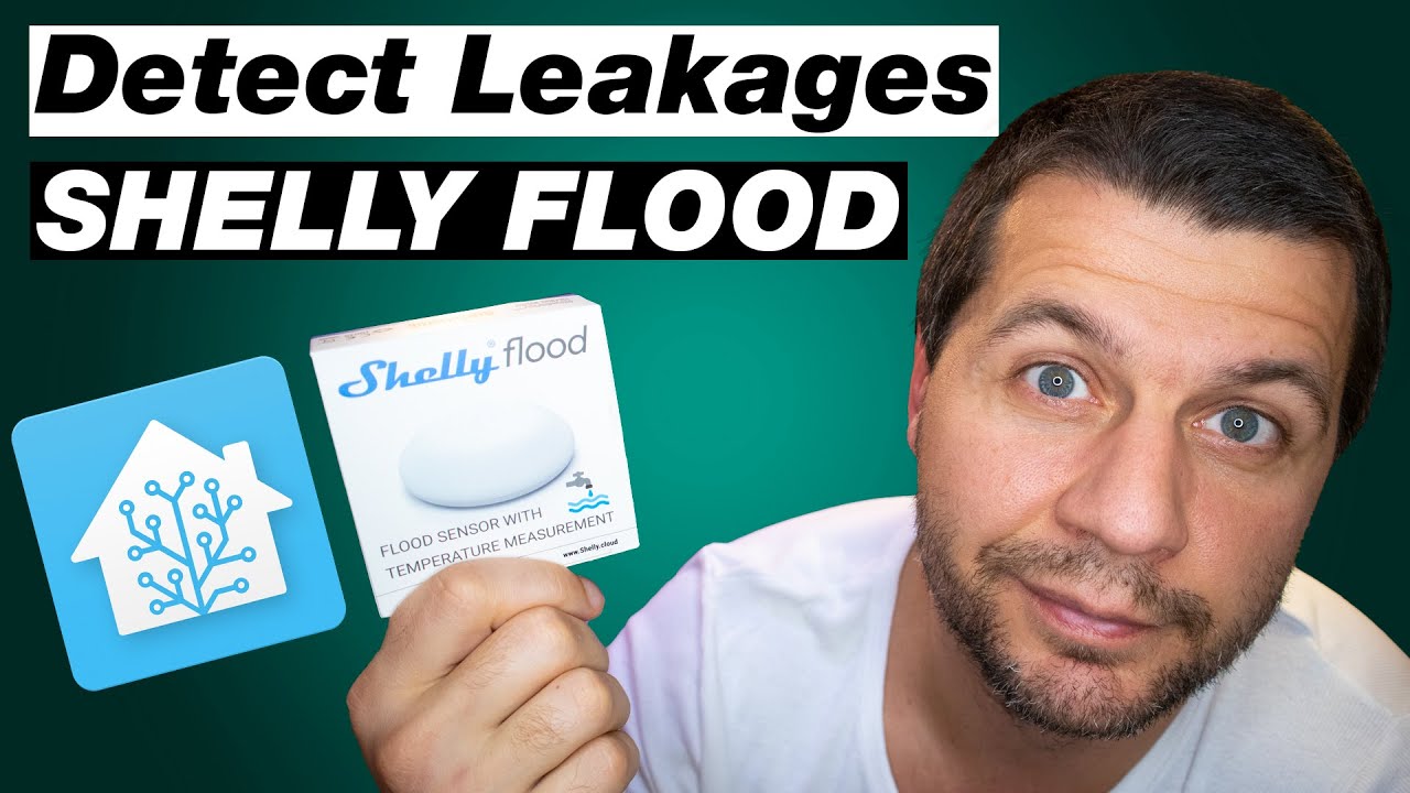 HOME ASSISTANT SHELLY FLOOD | Detect any leakages immediately