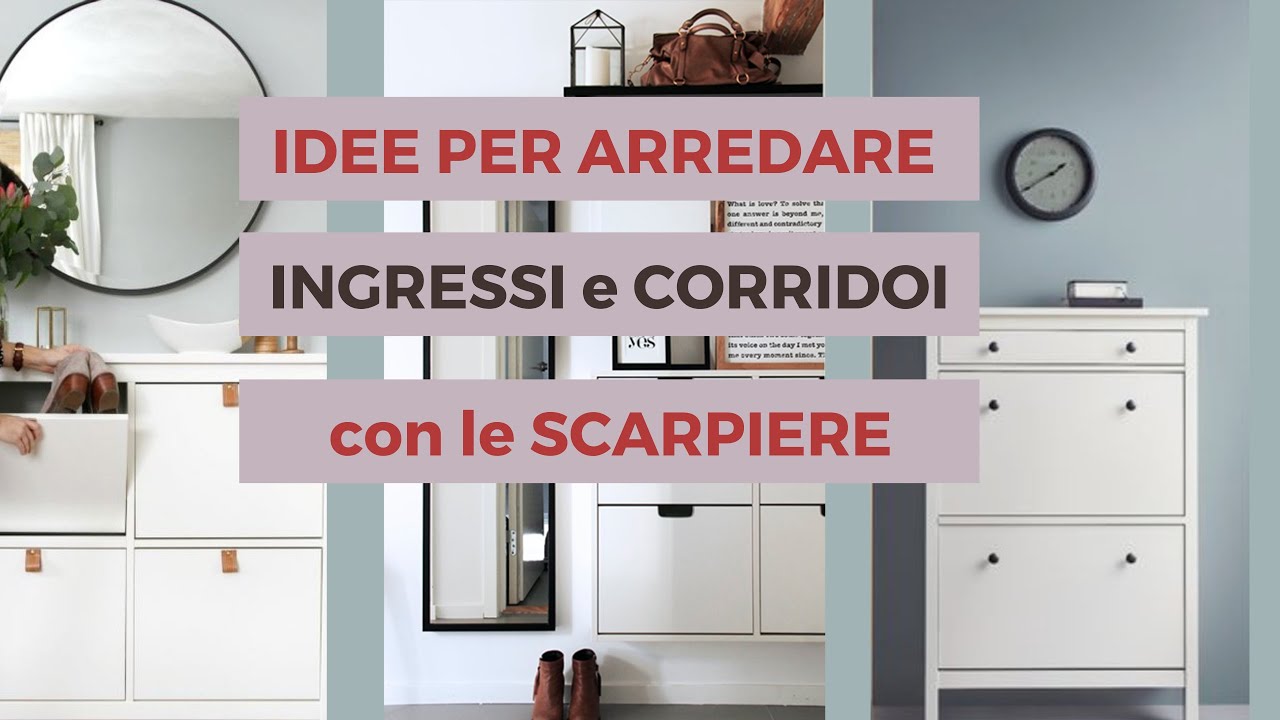 Idee per arredare un ingresso con le scarpiere | arredare piccoli spazi | non solo IKEA