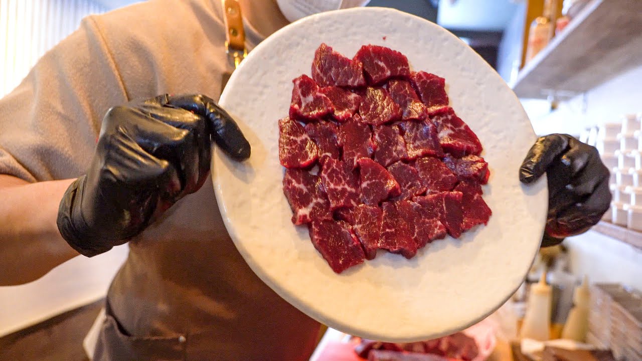 최상의 신선한 한우 육회와 뭉티기, 육사시미│The Best Korean Beef Yukhoe(Raw Beef)│Korean Street Food