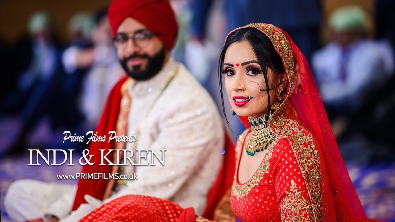 INDI KIREN | Beautiful Sikh Wedding Southall | Highlights | Trailer Cinematography Prime Films UK