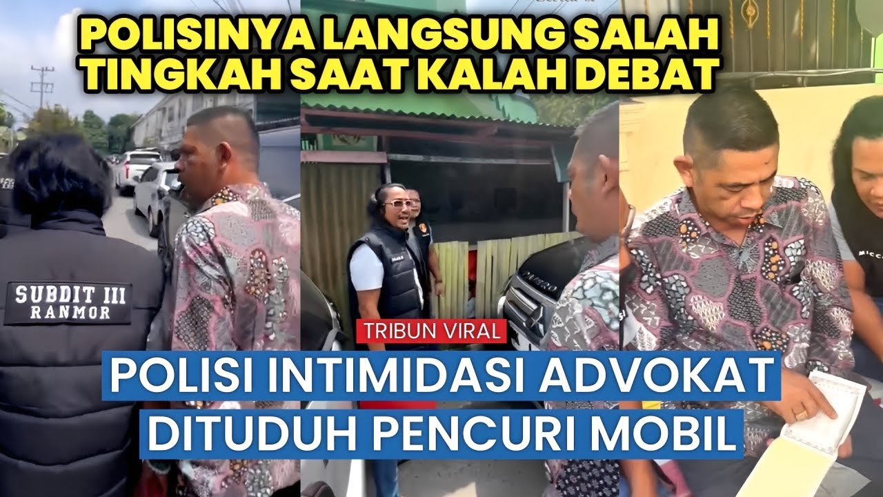 Advokat Diduga Diintimidasi Oknum Polisi di Parkiran Polrestabes Medan, Aksi Terekam dan Viral