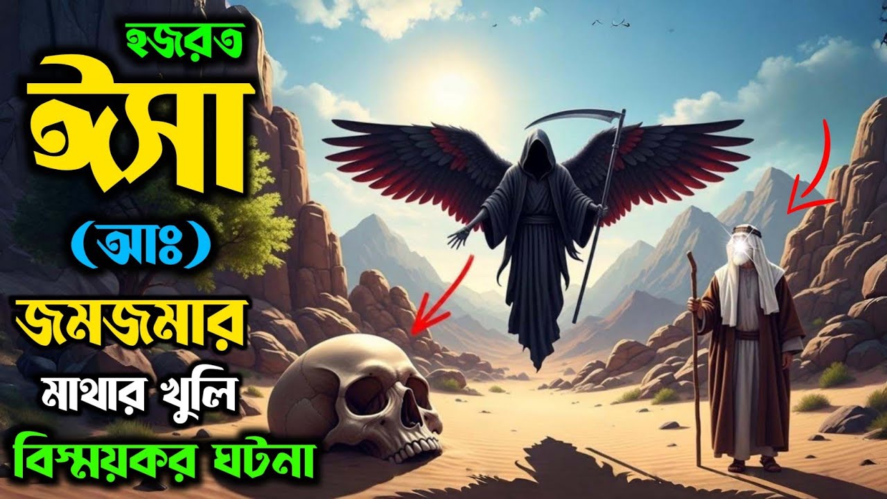হযরত ঈসা আ: এবং মাথার খুলির সাথে কথা বলার বিষ্ময়কর ঘটনা || Hazrat Isa A.S