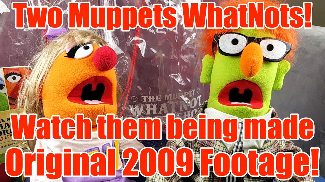 Watch - Two Muppets Whatnots  - Being Made in 2009 - Original Footage From NYC - FAO Schwarz!