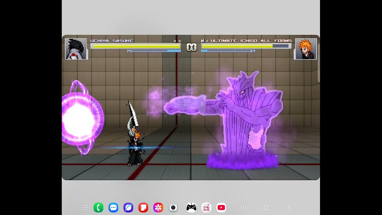 Sasuke Vs ichigo mugen