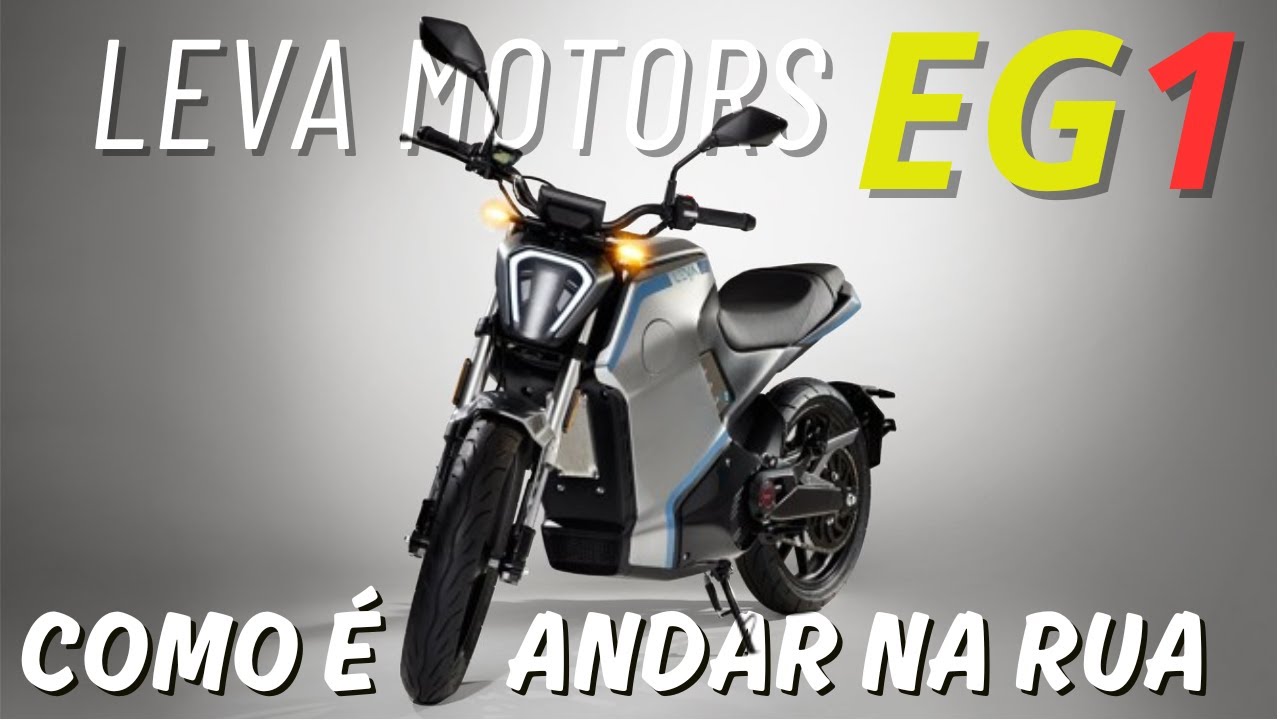 Andei na MOTO EG1 da LEVA Motors | Vale a pena?