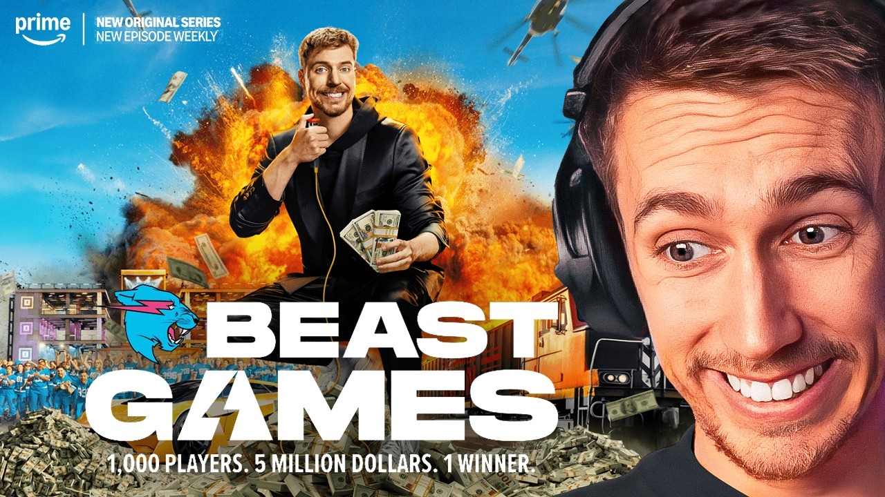 Реакция Miniminter на Beast Games!