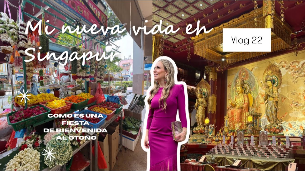 Vlog 22: Mis hijas se visten de flamencas en Singapur y vamos a una fiesta   de bienvenida al oto&ntilde;o!