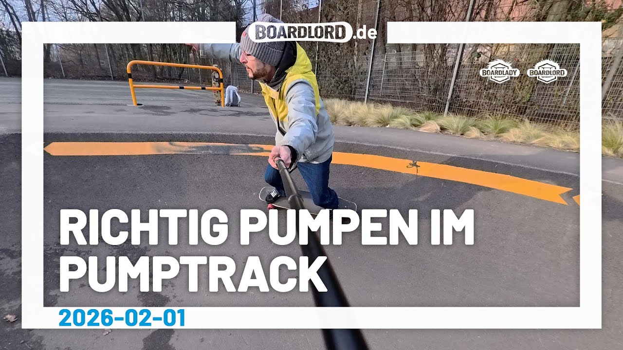 Richtig pumpen im Pumptrack, Düsseldorf Heerdt – Geschwindigkeit aufbauen, nicht langsamer werden