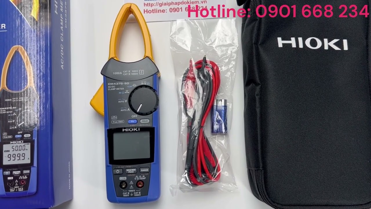 Ampe K&igrave;m Đo D&ograve;ng AC/DC Hioki CM4375-50 - Giải Ph&aacute;p Đo Kiểm