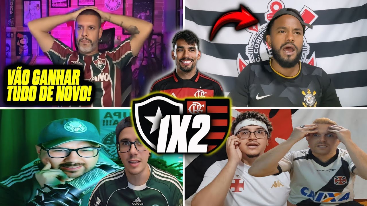 REAÇÕES DOS RIVAIS APÓS O MENGÃO GANHAR DO BOTAFOGO! BOTAFOGO 1 x 2 FLAMENGO!