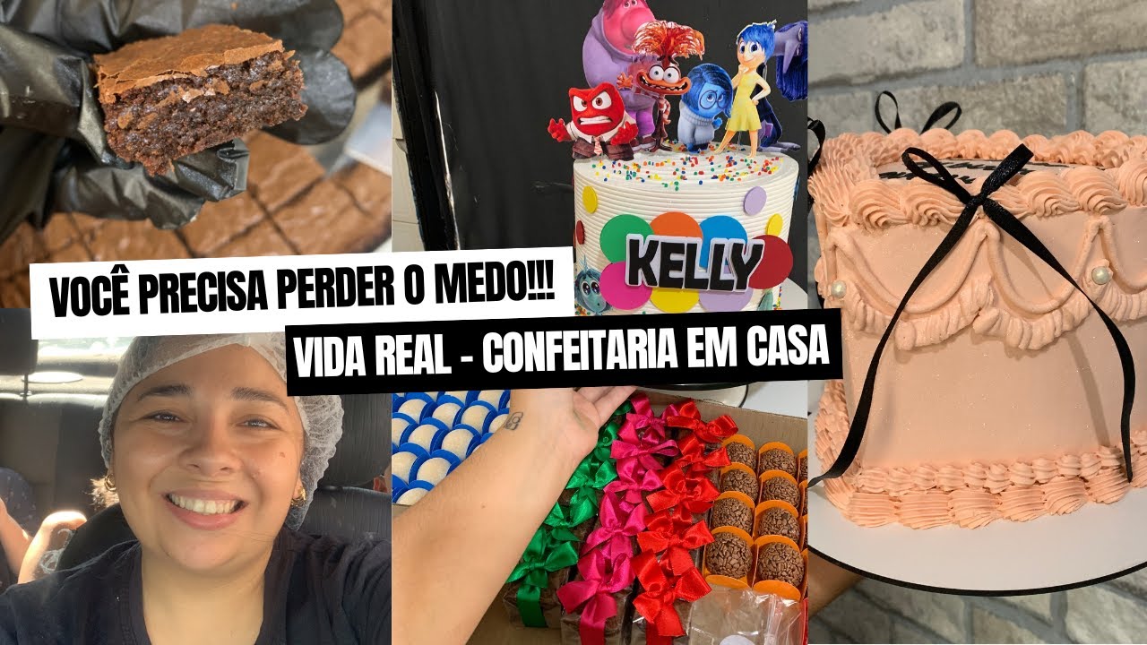 VOCÊ PRECISA PERDER O MEDO 🥺 | MINHA REALIDADE NA CONFEITARIA | LUTAS E VITÓRIAS 🎂♥️