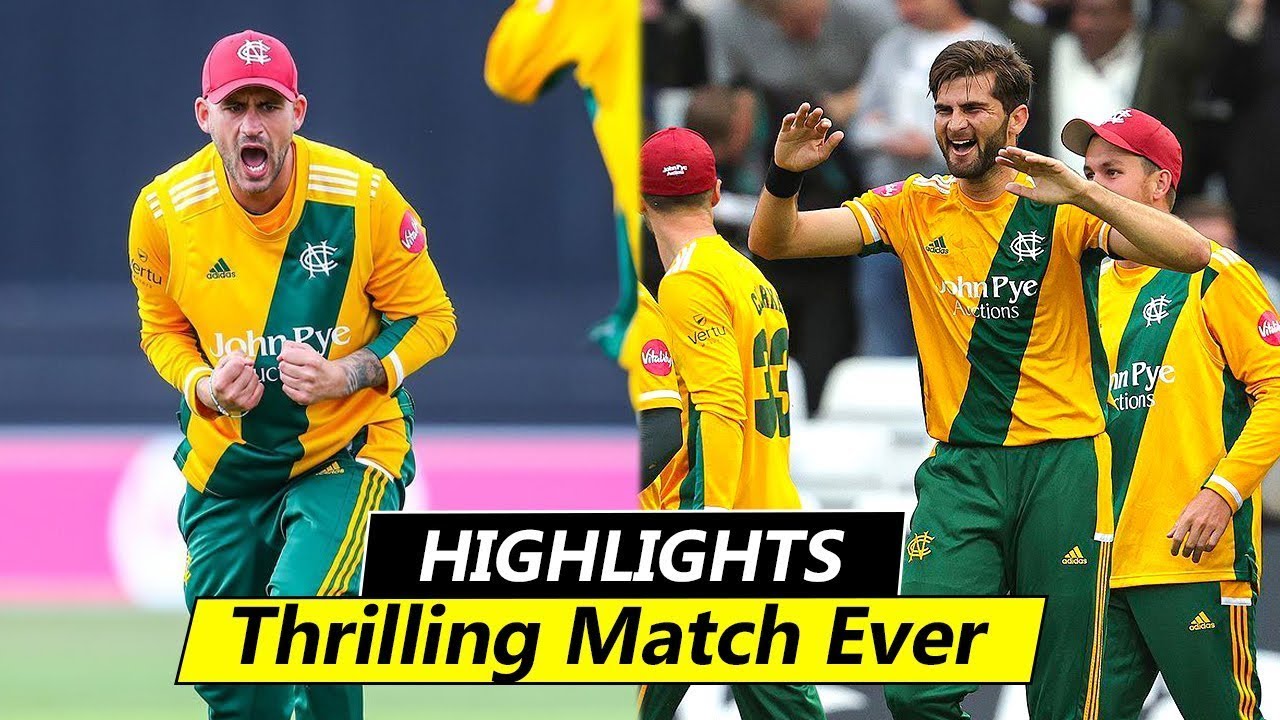 T20 Blast 2023 Thrilling Match Ever | Worcestershire VS Nottinghamshire | Best Moments