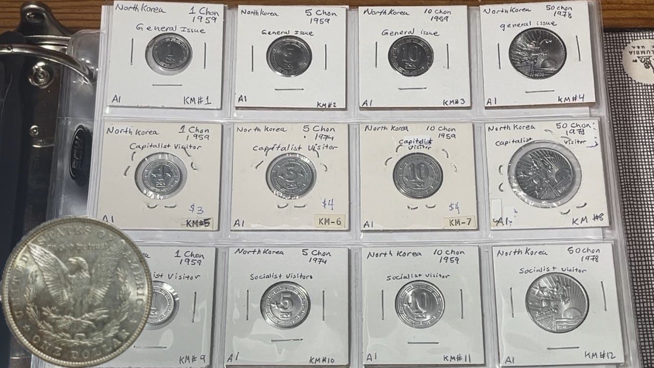 Complete World Coin Collection - Binder 8 - Mozambique to Papua - Non-Precious Metal - January 2024
