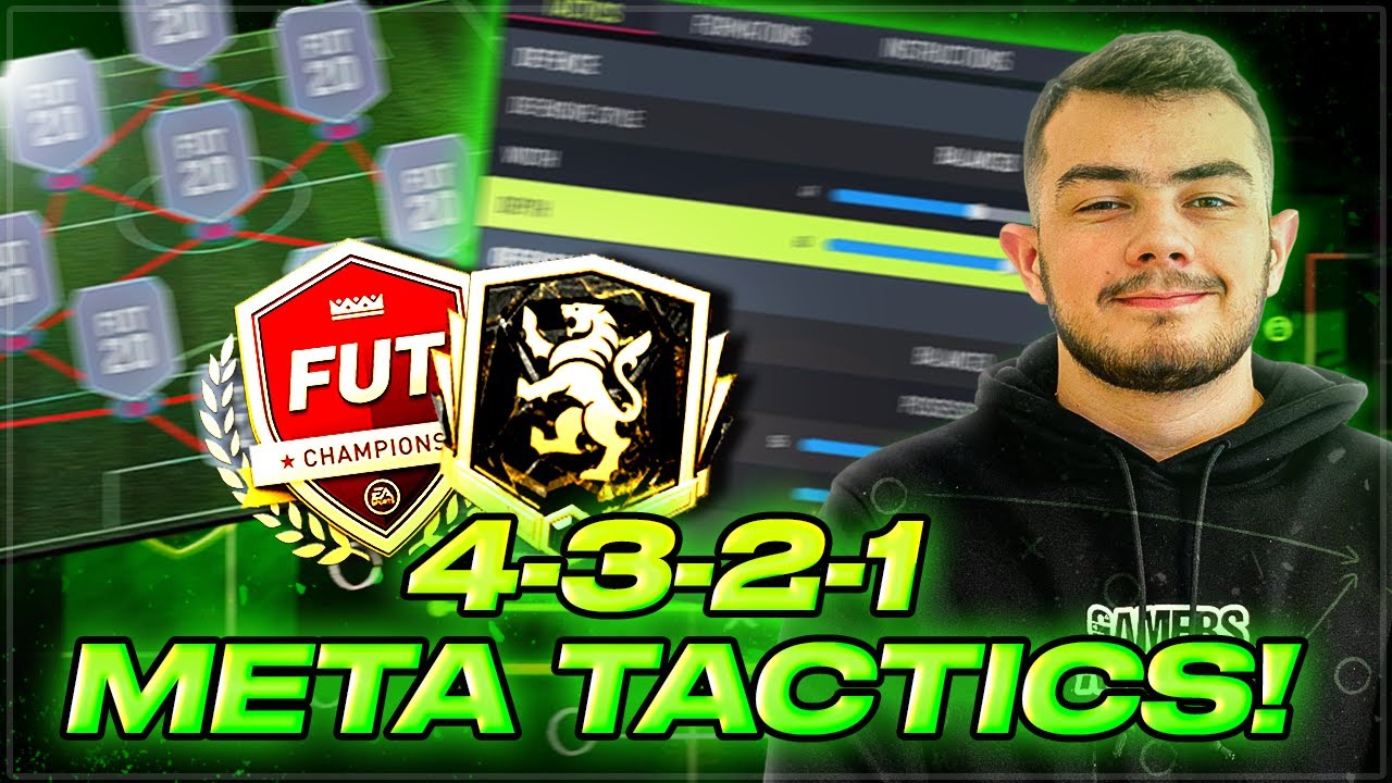 4-3-2-1 ELITE META CUSTOM TACTICS + PLAYER INSTRUCTIONS 🔥 - FIFA22 ULTIMATE TEAM