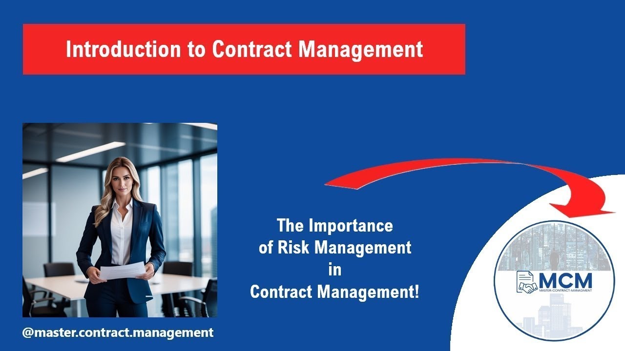 Introduction to Contract Management - Basics of Risk Management!