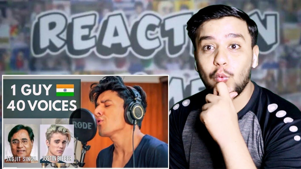 Pakistani Reaction On 1 Guy 40 Voices (With Music) | Aksh Baghla | Re-Actor Ali
