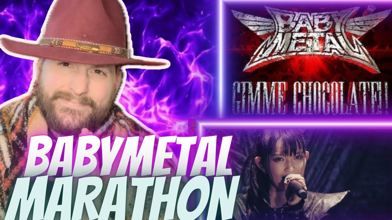 BABYMETAL MARATHON “GIMME CHOCOLATE” & “NO RAIN NO RAINBOW” REACTION!!!
