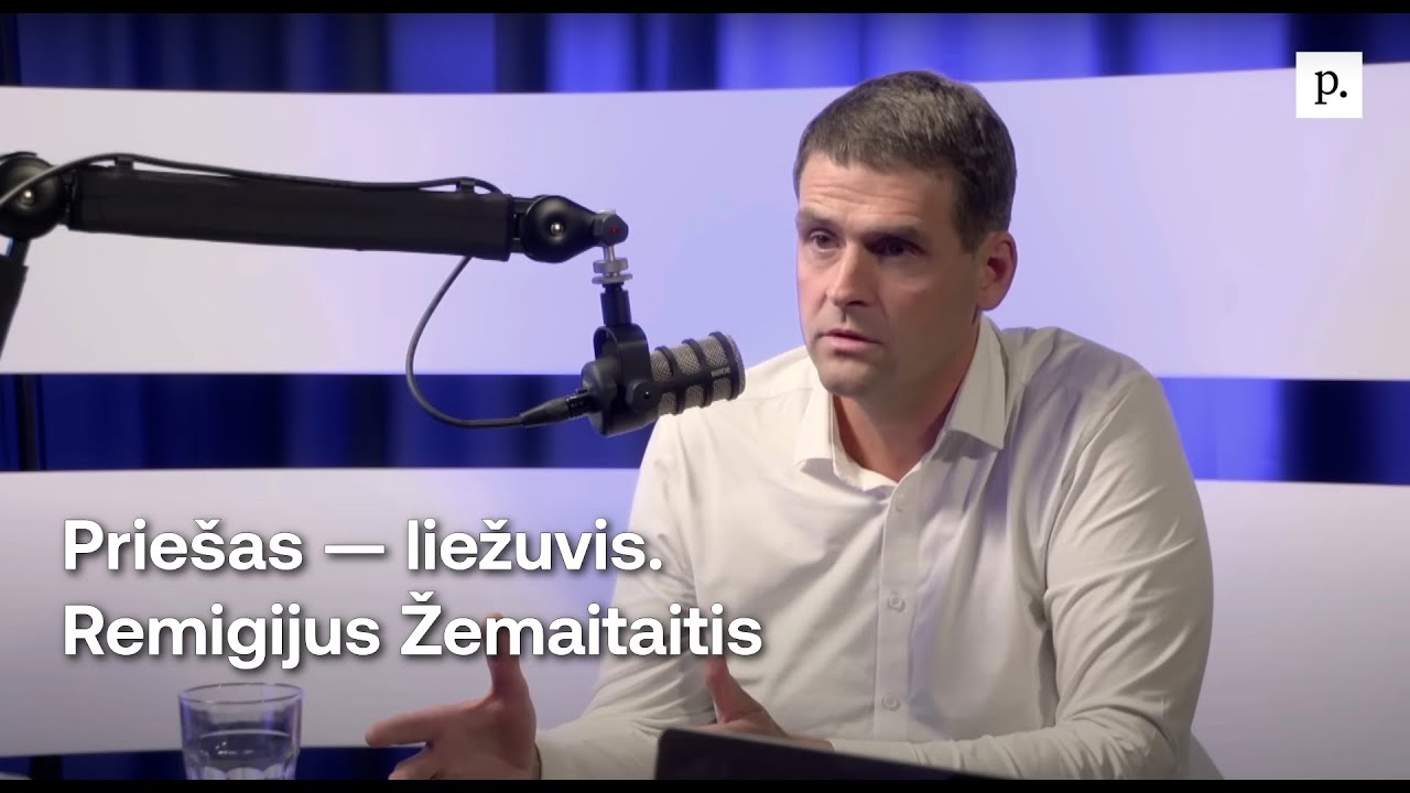 Prie&scaron;as &mdash; liežuvis. Remigijus Žemaitaitis