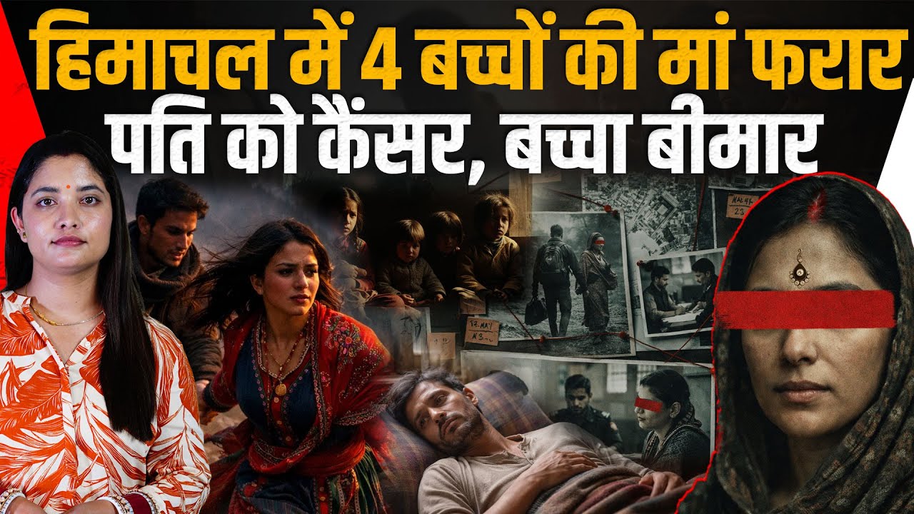 पति को कैंसर है और पत्नी हुई फरार, 4 बच्चों की मां बोले- प्रेमी के साथ ही रहूंगी