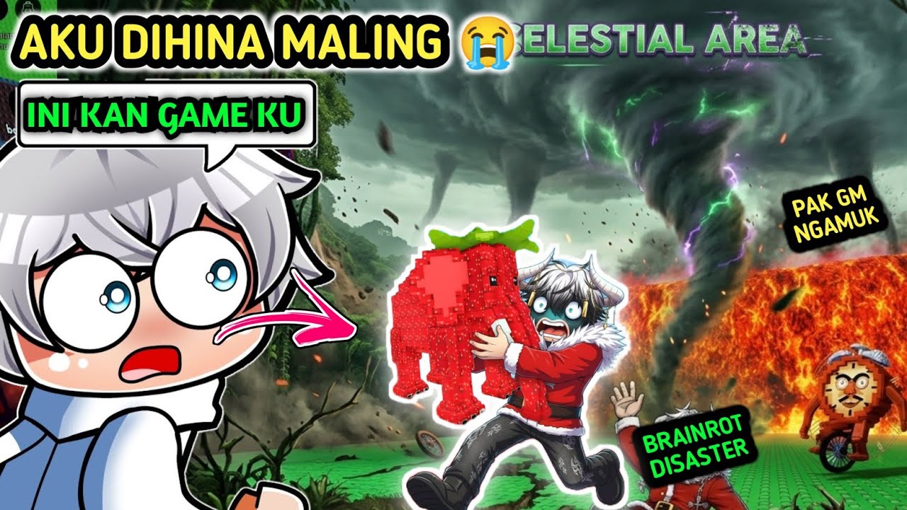 AKU DIHINA MALING‼️ LANGSUNG CURI SEMUA BRAINROT BIJI DAN VFIKA DI GAME @PakGM  - GAME PAK GM
